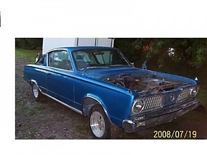 1966 Barracuda Getting started