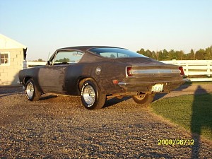 My first muscle car - 69 Barracuda