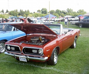 1969 Barracuda Convertible Deep Burnt Orange Waterloo, Ontario, Canada