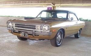 1972 Dodge Dart Swinger My Golden Girl
