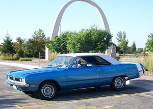 1970 Dodge Dart Swinger redone and still sporting the 225 Slant Six