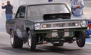 69 PLYMOUTH VALIANT AT DA TRACK