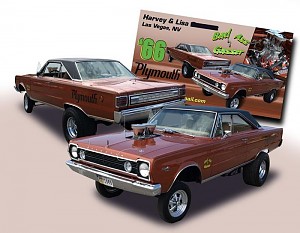 1966 Plymouth One of my customer's rides from Vegas