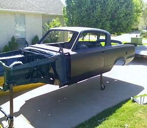 1964 Barracuda Off the rotisserie