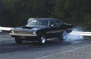 1972 Dodge Demon Burnout