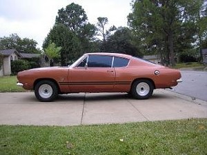68 Plymouth Barracuda Fastback