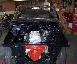 64 Valiant Signet 200 convertible. V8 4speed triple black