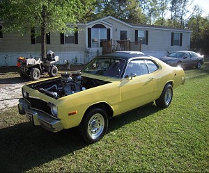 1976 Dodge Dart Sport THERE'S NO REPLACEMENT FOR DISPLACMENT 383, Tunnel Ram, Duel 750 Demons