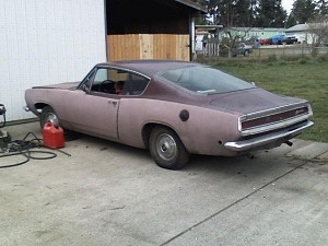 *Orange 68 Plymouth Barracuda