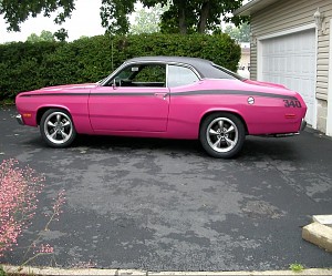 1972 Plymouth Duster Bullitt wheel pics left side