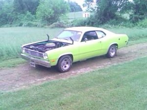 1975 plymouth duster my car