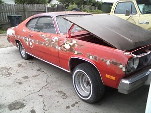 1975 Plymouth Gold Duster