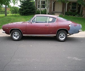 '67 Plymouth Barracuda Fastback