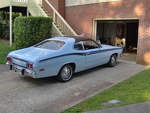 1973 Plymouth Duster My first A body.