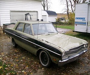 69 dodge dart custom 4 door