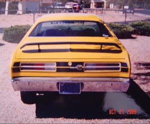 1972 PLYMOUTH DUSTER TWISTER