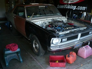 1973 swinger low buck hot rod