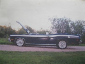 the skunk!76 1/2 duster convertible(kinda