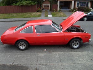 1977 DODGE ASPEN SPORT COUPE V8