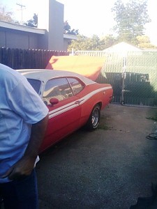 74 Duster Resto + Mod. (Amature) Touring style car.