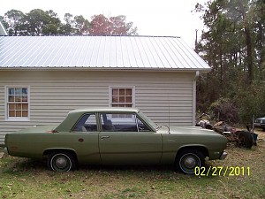 1969 PLYMOUTH VALIANT,2-DOOR /6-AUTO