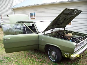 1969 PLYMOUTH VALIANT,2-DOOR /6-AUTO