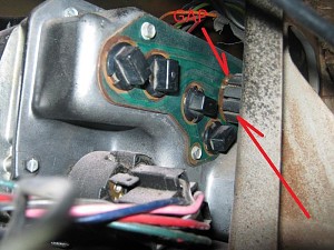 1965 Dodge Dart Circuit Board Connector