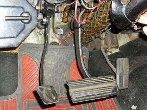 Dakota 5spd swap pedal and hydraulic clutch setup