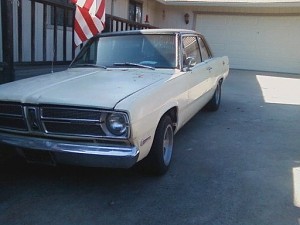 My 67 Valiant and my 1967 Dart "Dartanion"