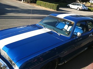 75 Plymouth Duster Blue