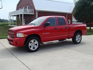 2005 Dodge Ram Hemi Sport Burnout
