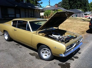 1967 Barracuda Fastback Update photos