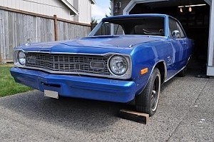 1973 Dodge Dart Swinger w/ Cobra Mustang Wheels