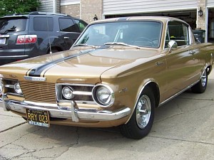 1965 Barracuda comando 273 strip package