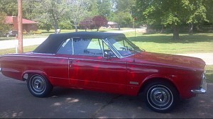 1963 Plymouth Valiant v200 convertible