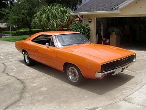 More Go Mango 1968 Charger R/T