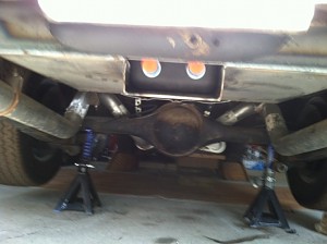 1972 duster fuel cell install!