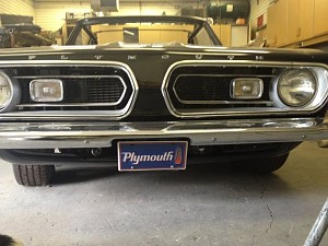 1967 Plymouth Barracuda convertible
