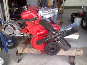 64 Signet 200 Convertible Engine 1