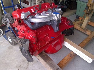 64 Signet 200 Convertible Engine 2