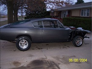 1967 Barracuda Fastback part 1
