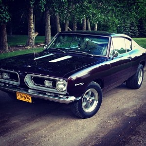 1967 Barracuda fast back