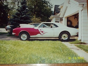 67 Chevy Camaro SS Drag Car 1980's