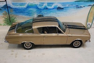1965 Gold Barracuda Surprise Gift from Son - Dad