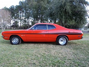 71 dodge demon  matching numbers