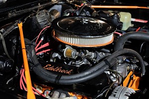 Mid 80's Dodge small block.