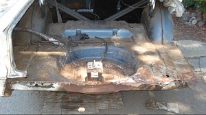 1963 Dart GT Trunk Pan