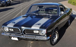 1969 'cuda and 340 vert