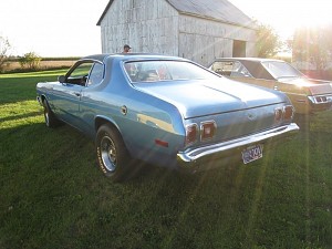 1973 Dart Sport 340 Blue/Blue