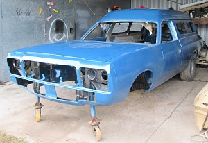 1977 Valiant Panel Van project